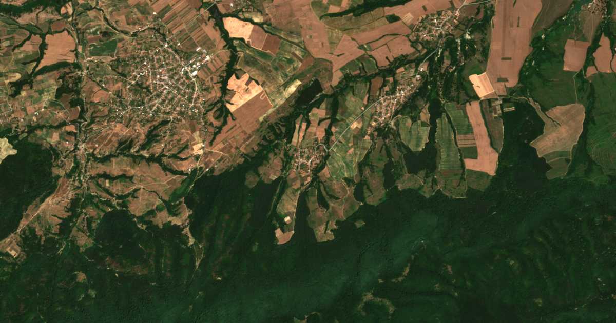 Carte satellite de Kraygortsi