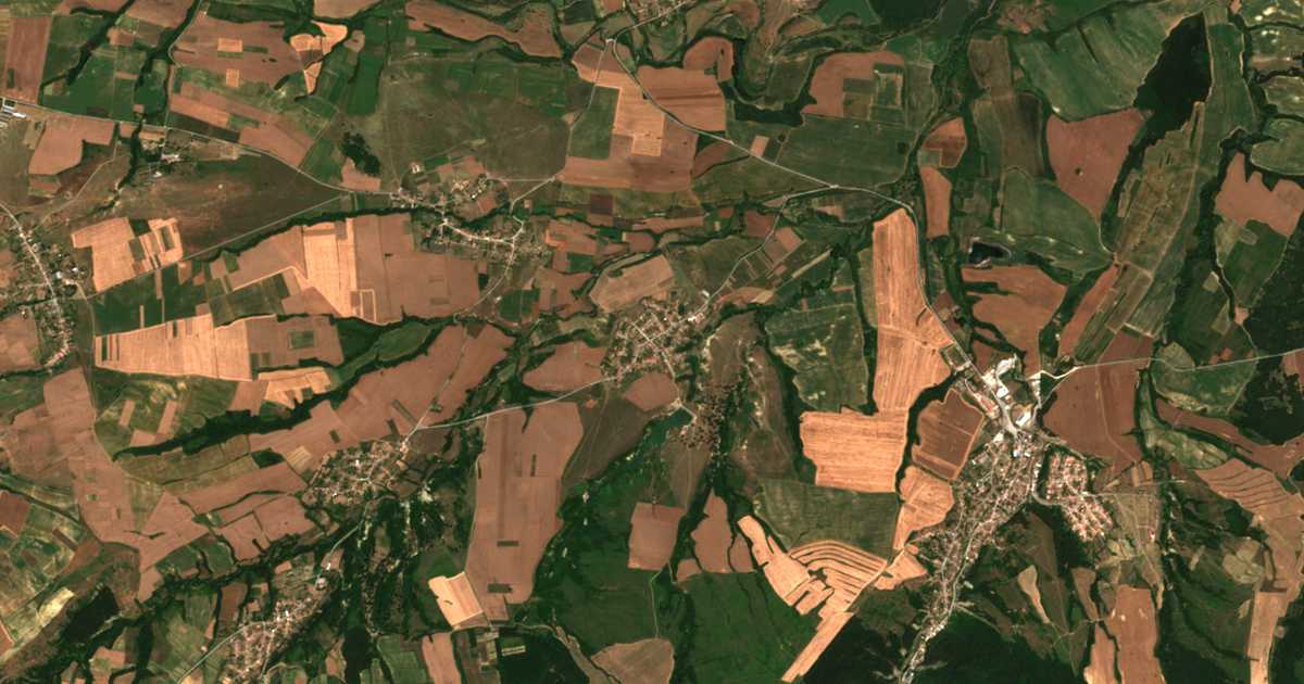 Carte satellite de Stanjanci