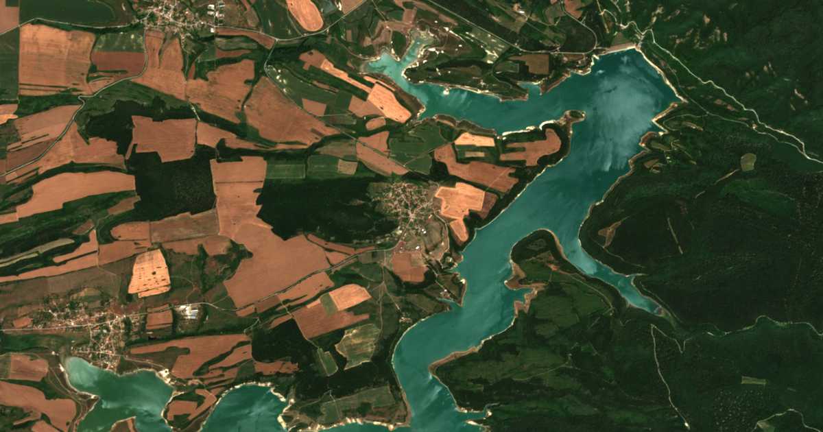Carte satellite de Sushina