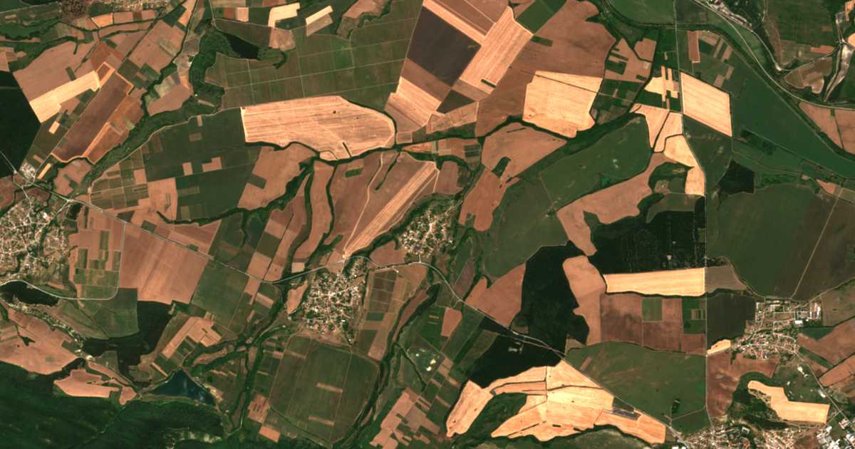 Carte satellite de Mostich