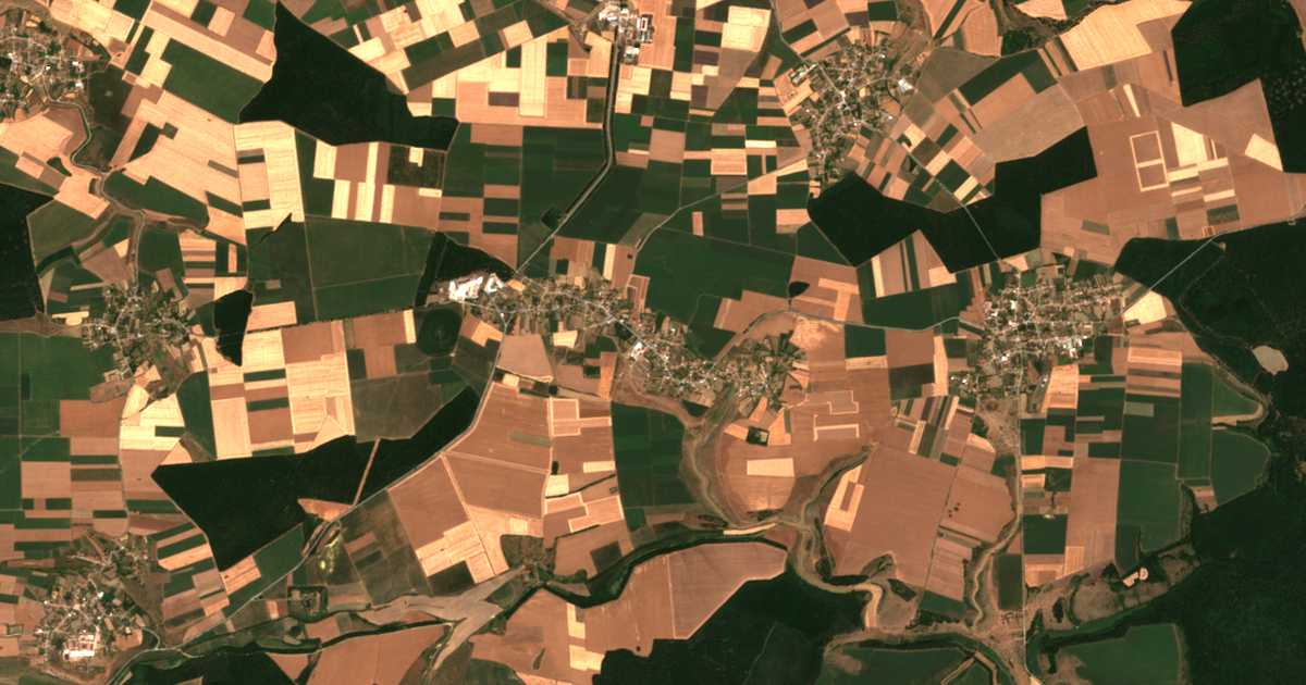 Carte satellite de Izgrev