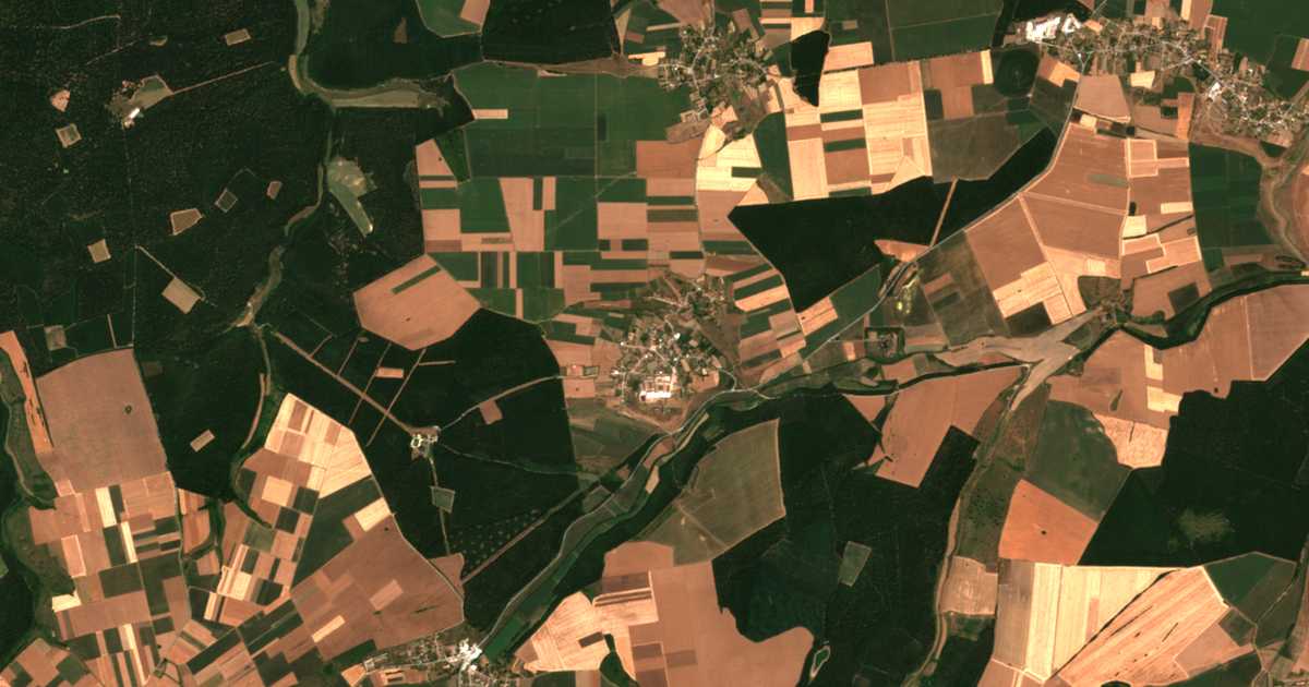 Carte satellite de Osenovec