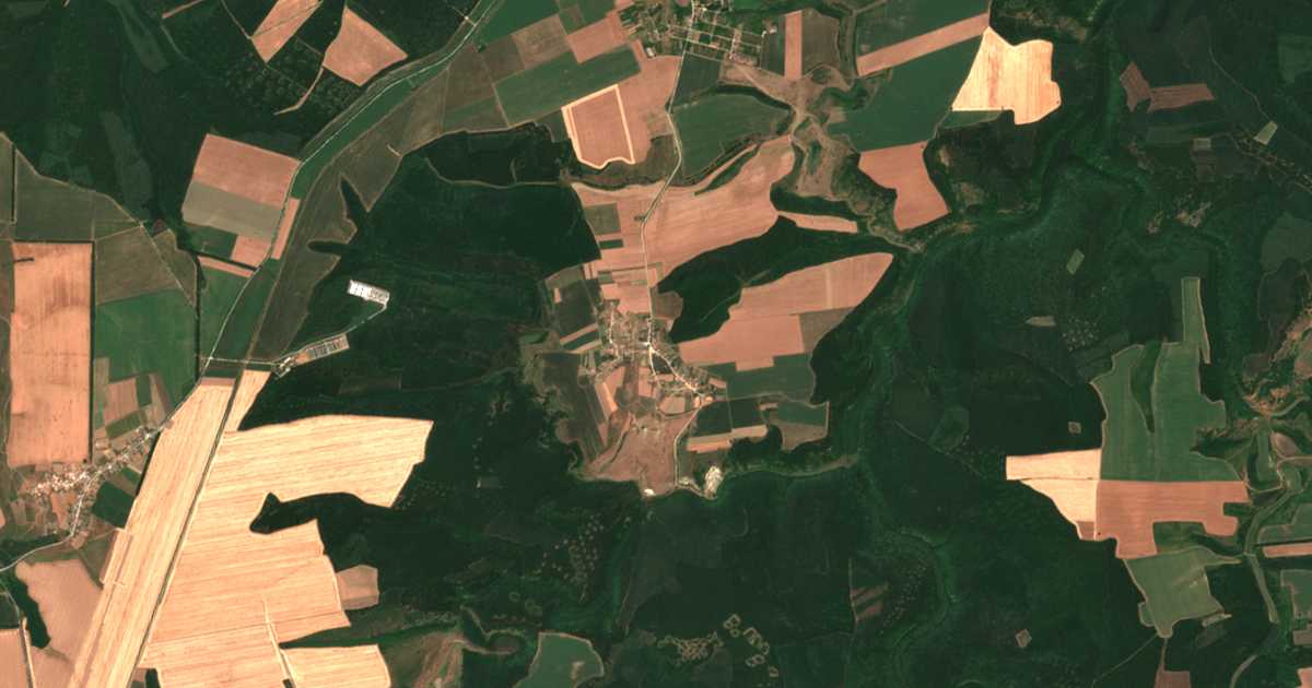 Carte satellite de Čukovec