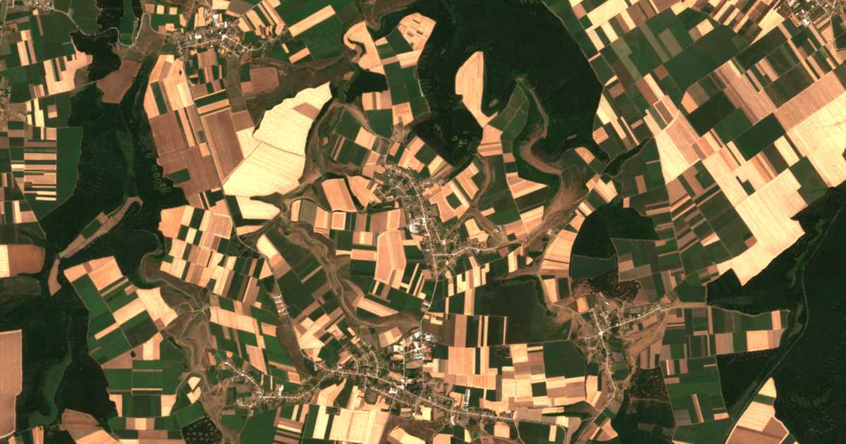 Carte satellite de Boil