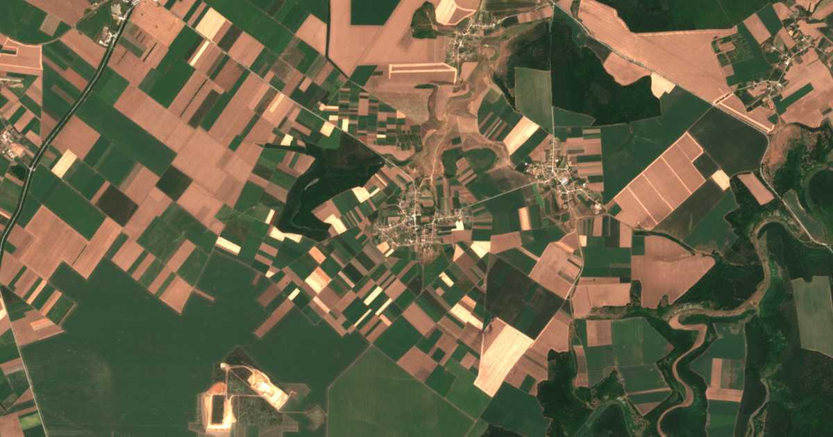 Carte satellite de Kolobar