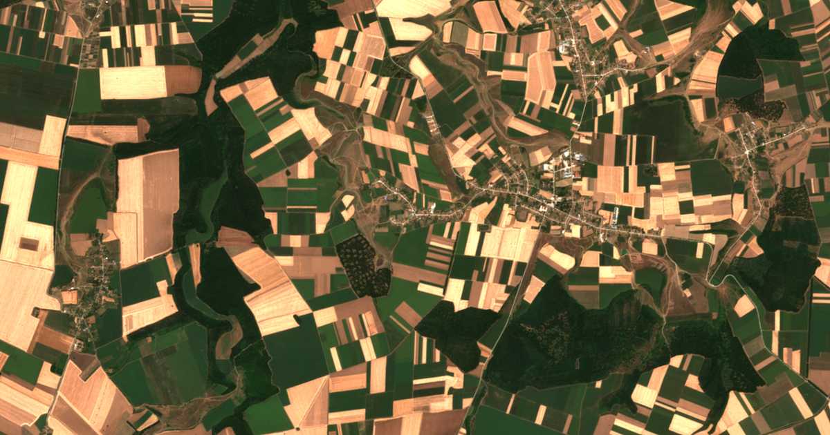 Carte satellite de Orešene