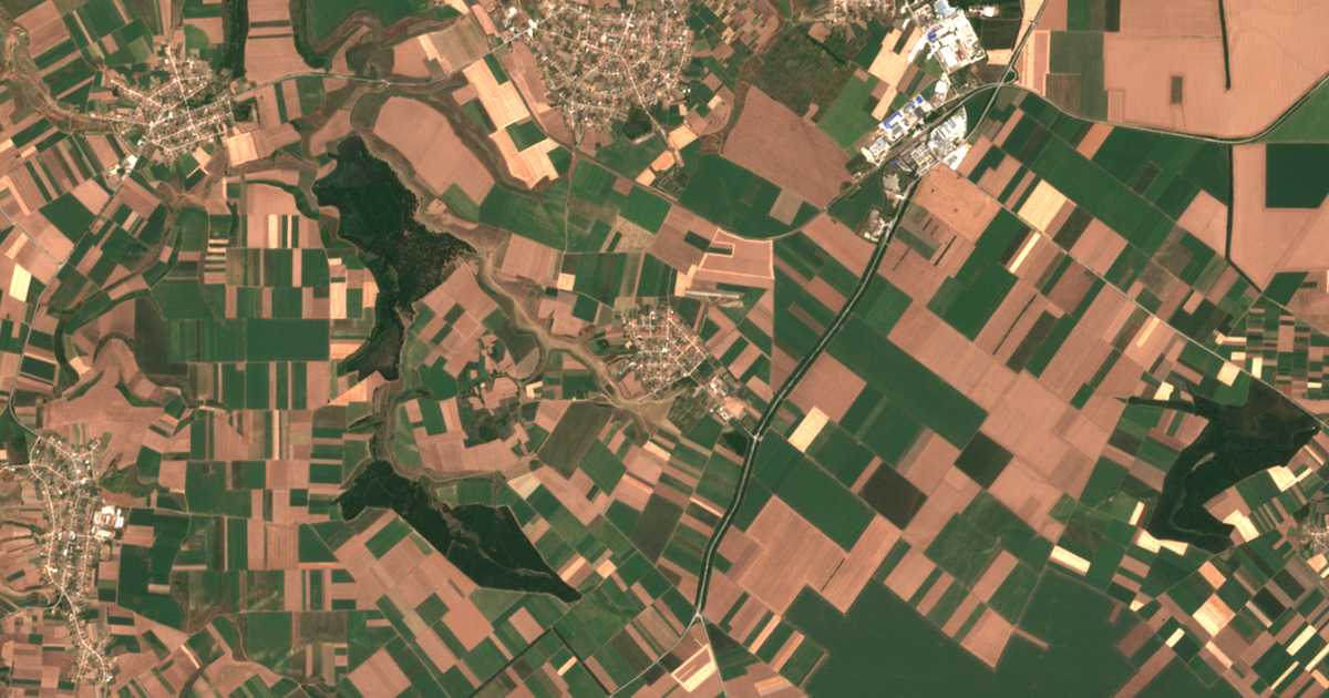 Carte satellite de Razdel