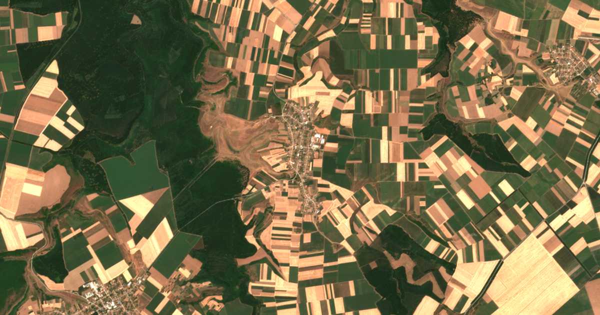 Carte satellite de Vokil