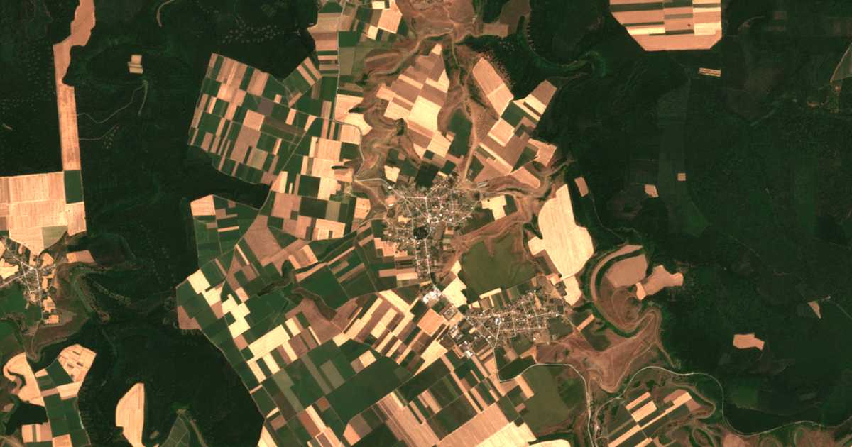 Carte satellite de Jarebica