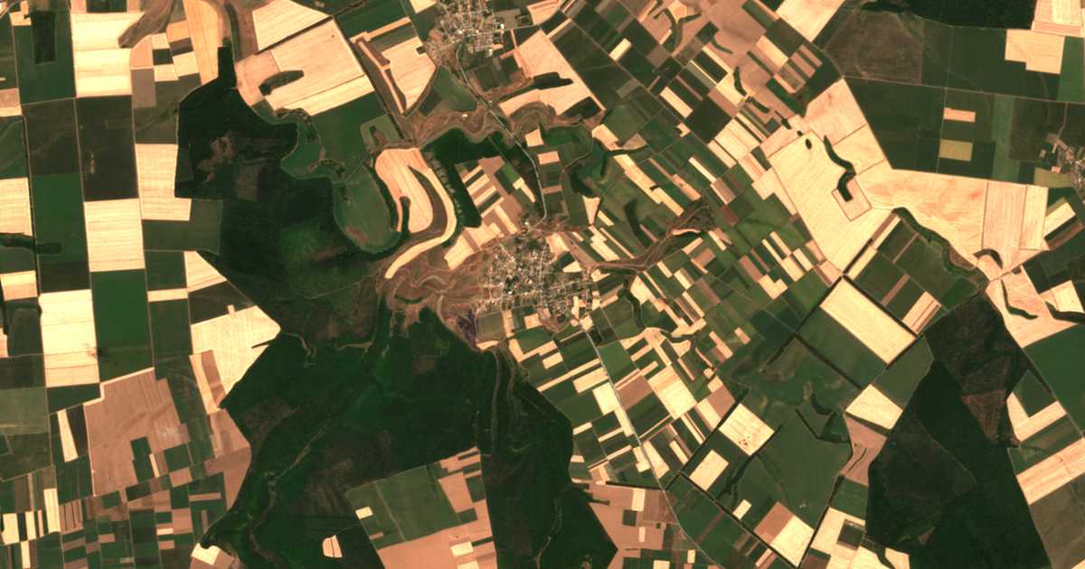 Carte satellite de Zlatoklas