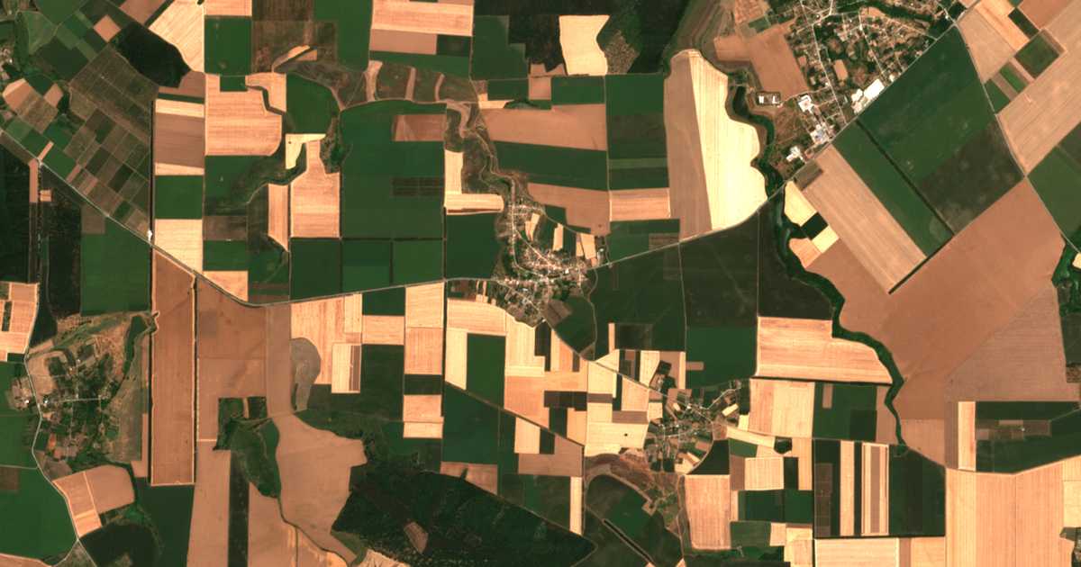 Carte satellite de Bogdantsi