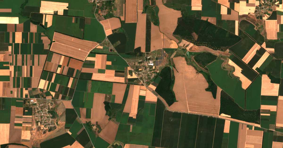 Carte satellite de Chernogor