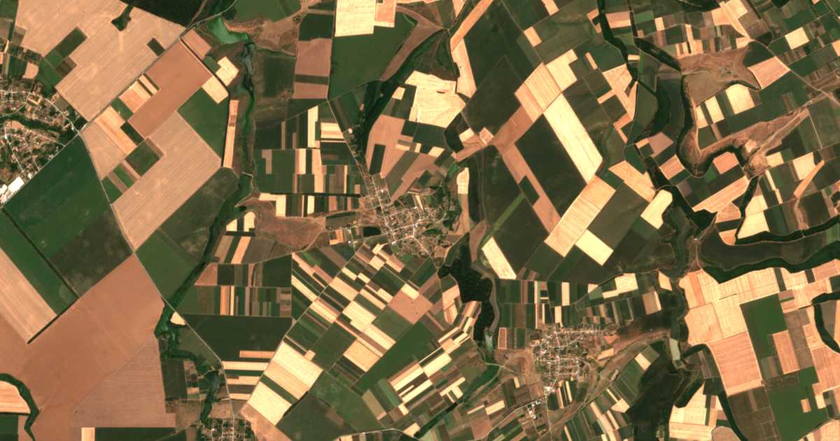 Carte satellite de Dichevo