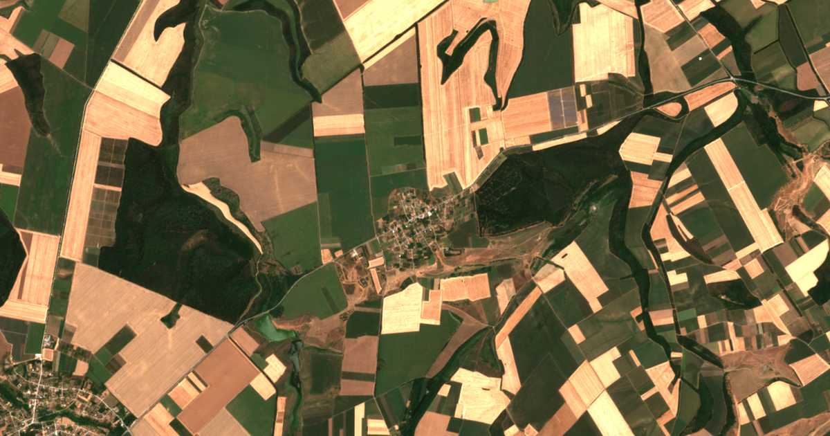 Carte satellite de Kolarovo