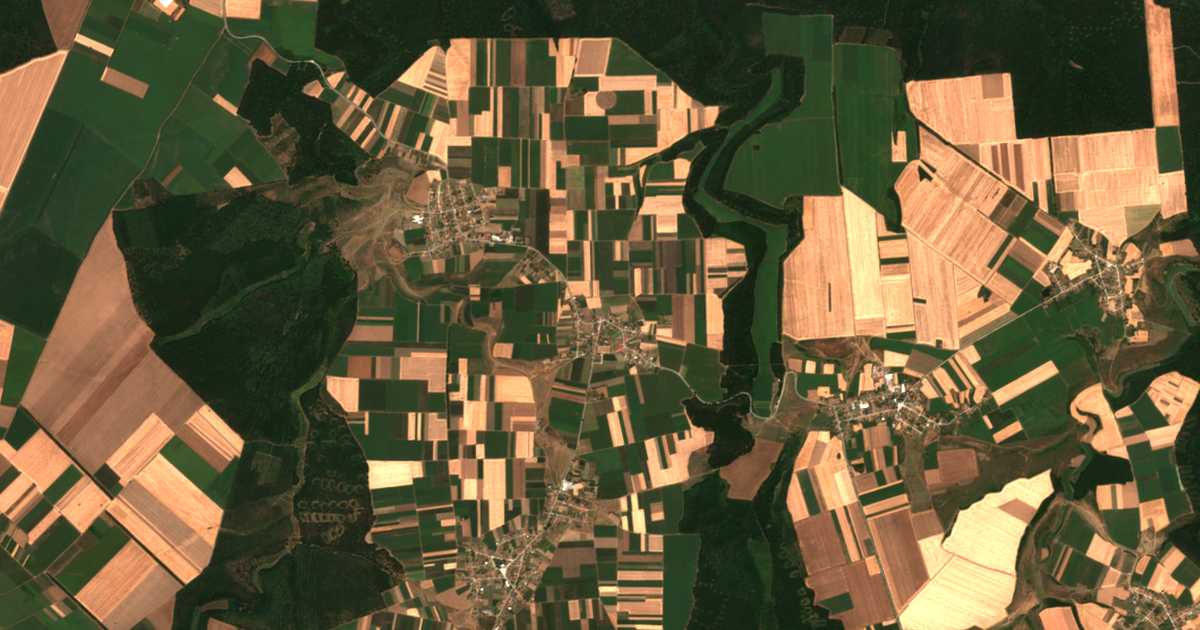 Carte satellite de Valkan