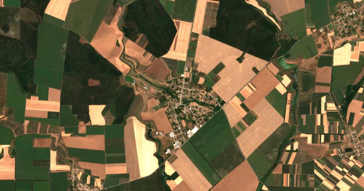 Carte satellite de Zafirovo