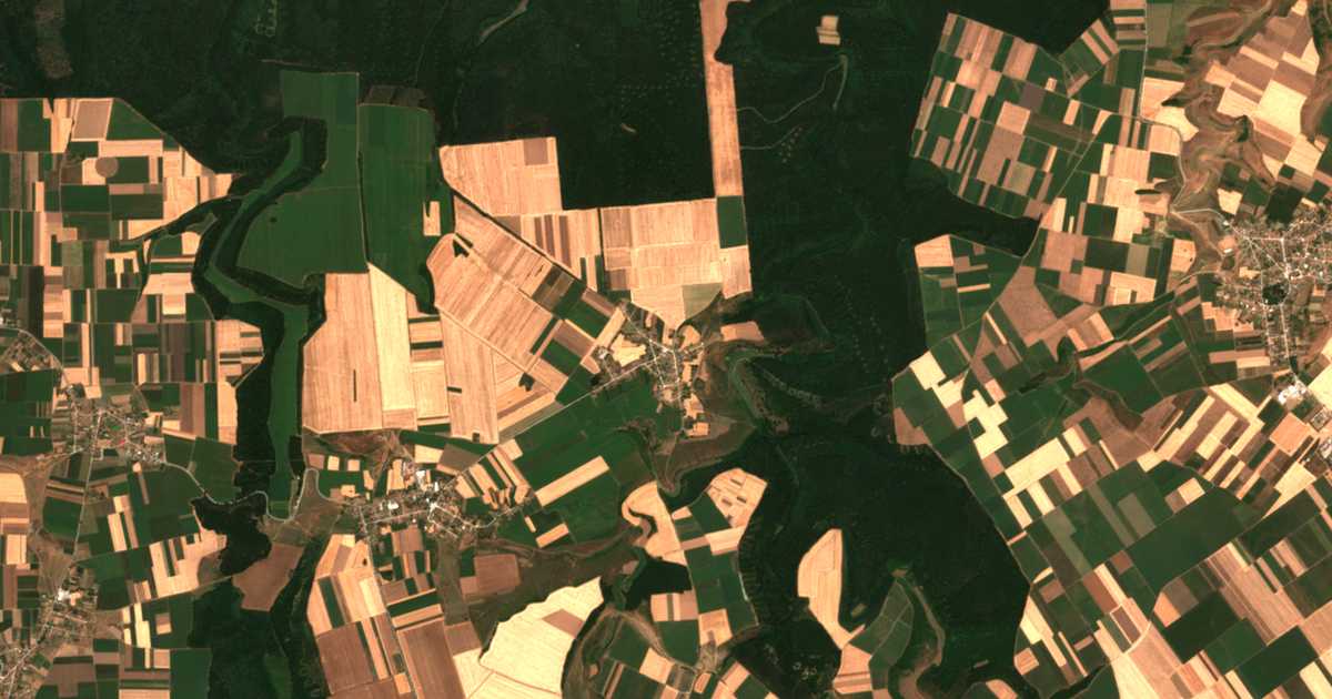 Carte satellite de Zaritsa