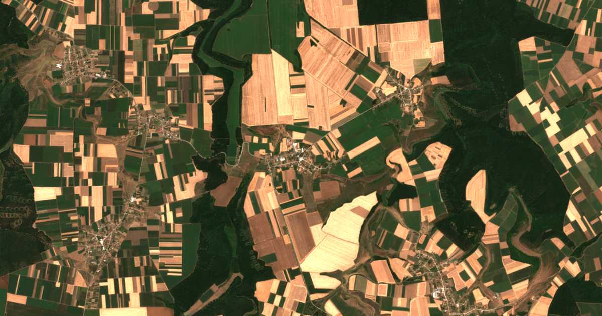 Carte satellite de Zvenimir