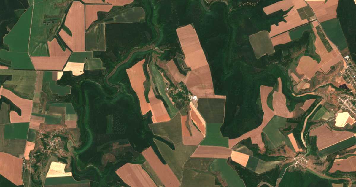 Carte satellite de Poprusanovo