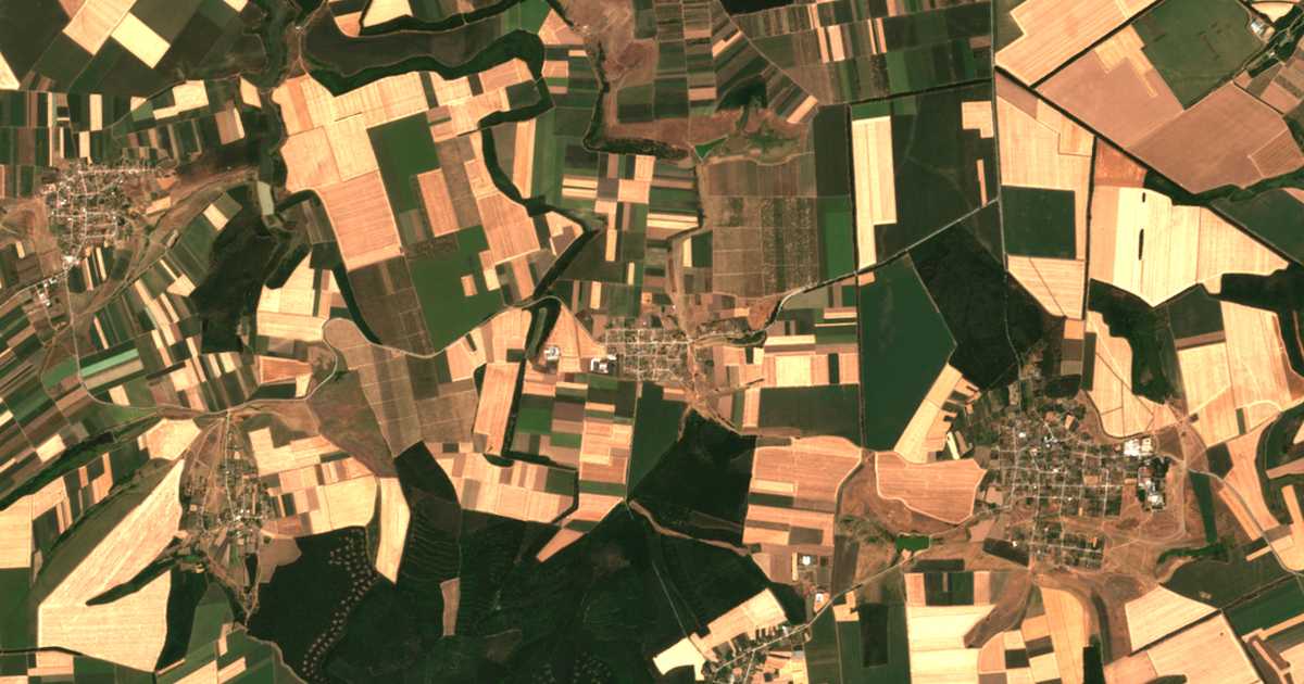 Carte satellite de Bosna