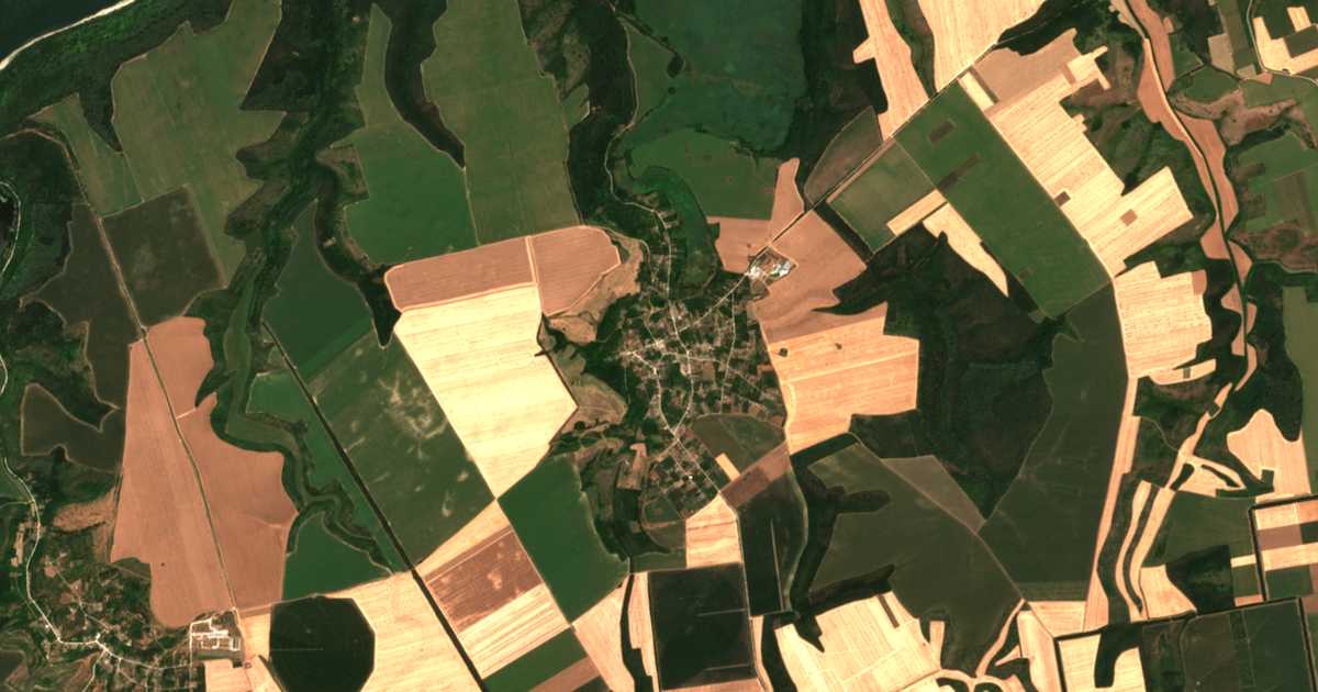 Carte satellite de Garvan