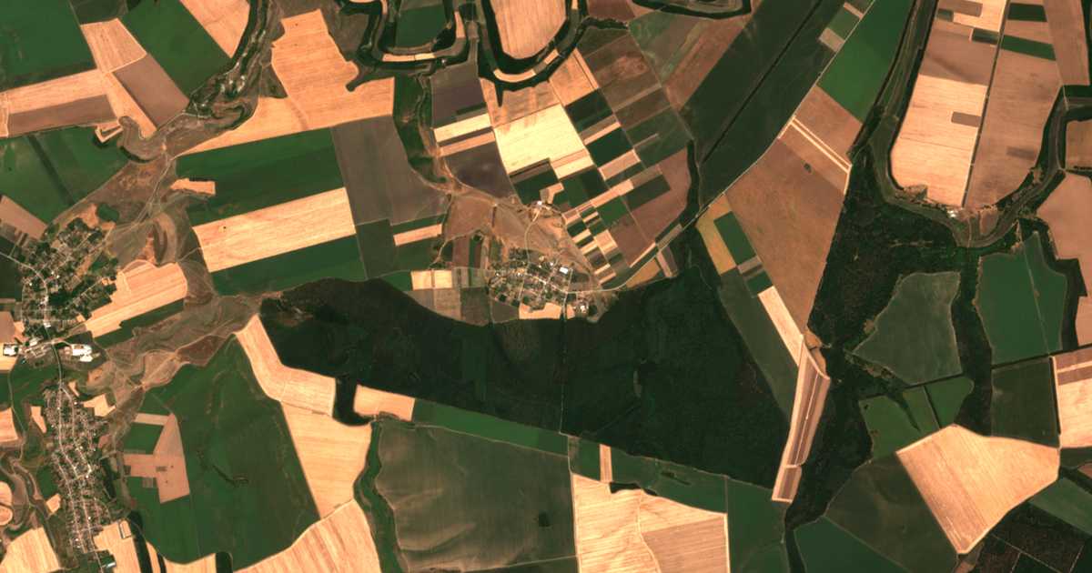 Carte satellite de Brenitsa