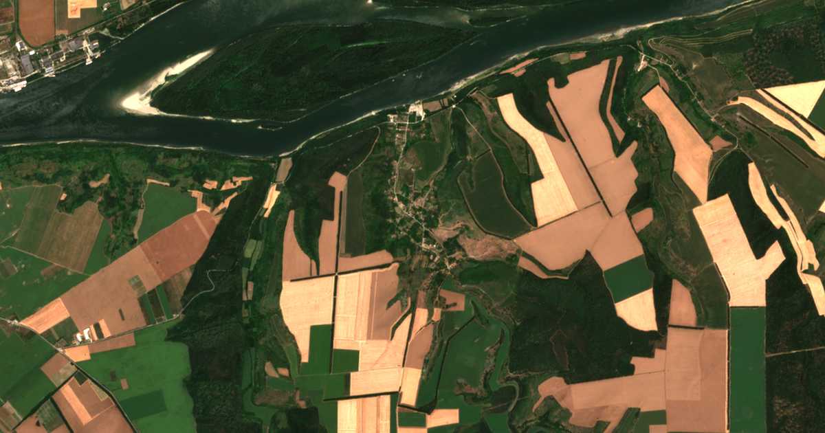 Carte satellite de Požarevo