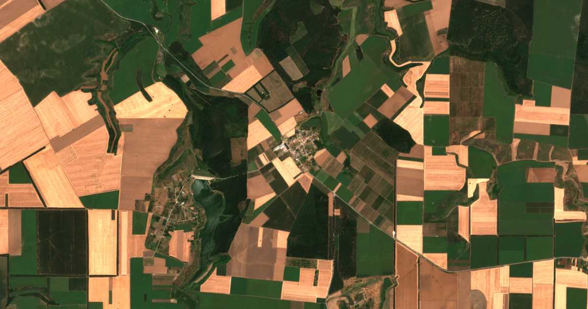 Carte satellite de Tǎrnovci