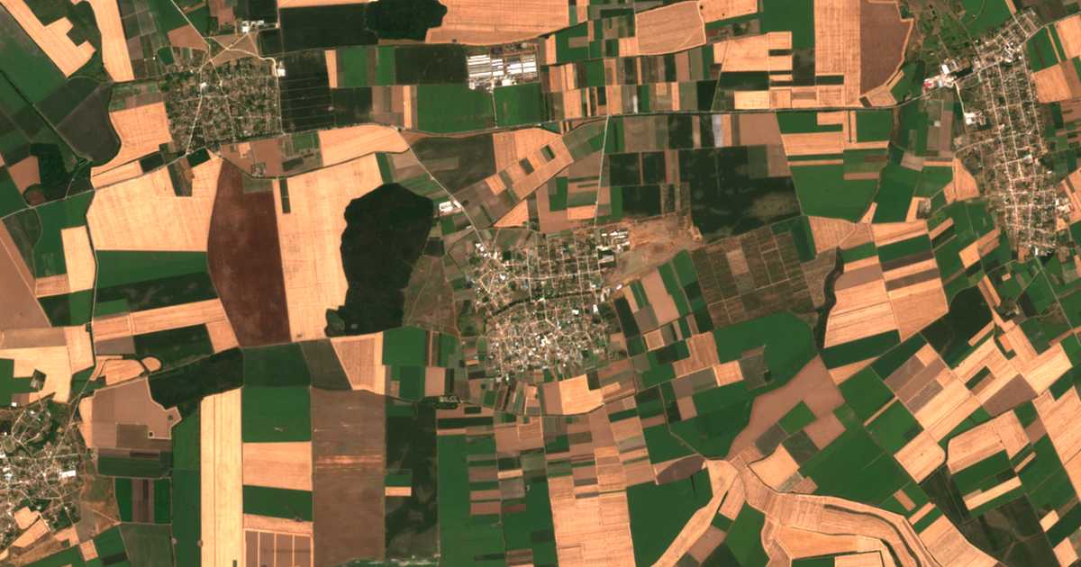 Carte satellite de Tsar Samuil