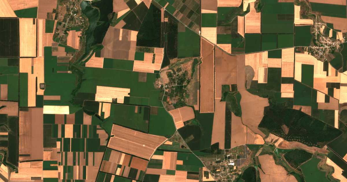 Carte satellite de Carev dol