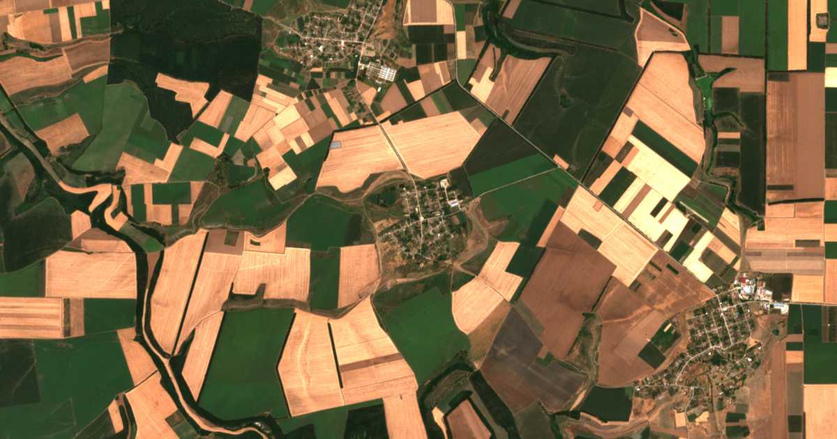 Carte satellite de Varnentsi