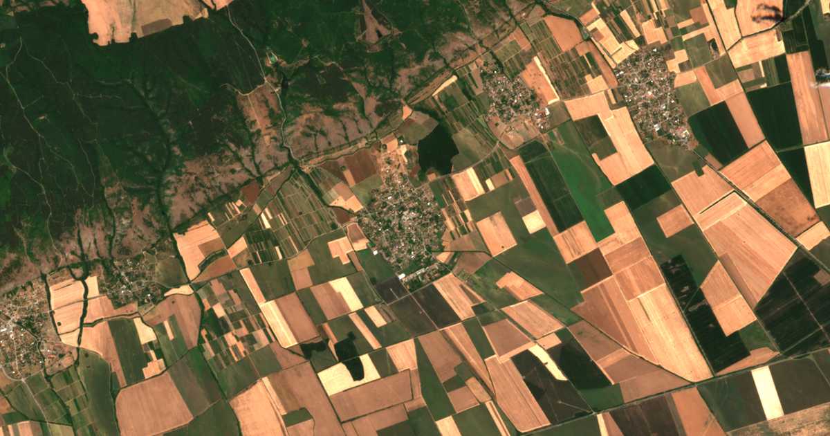 Carte satellite de Karanovo
