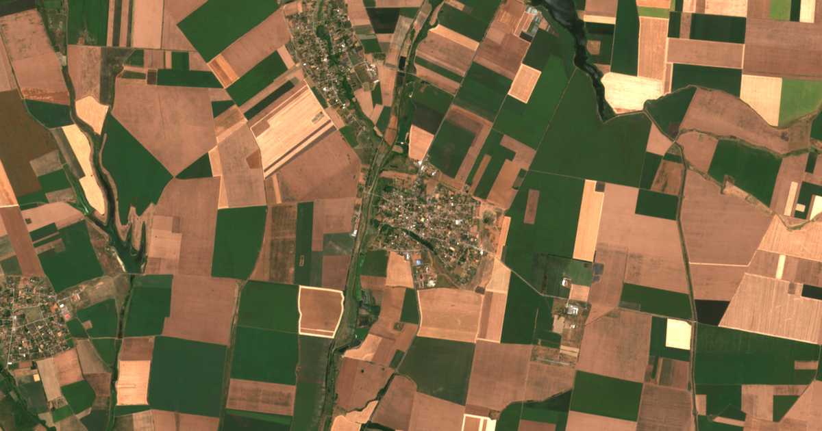 Carte satellite de Ljubenova mahala
