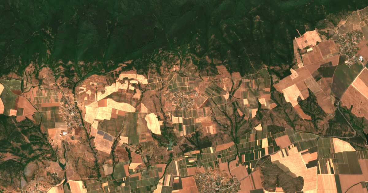 Carte satellite de Nauchene