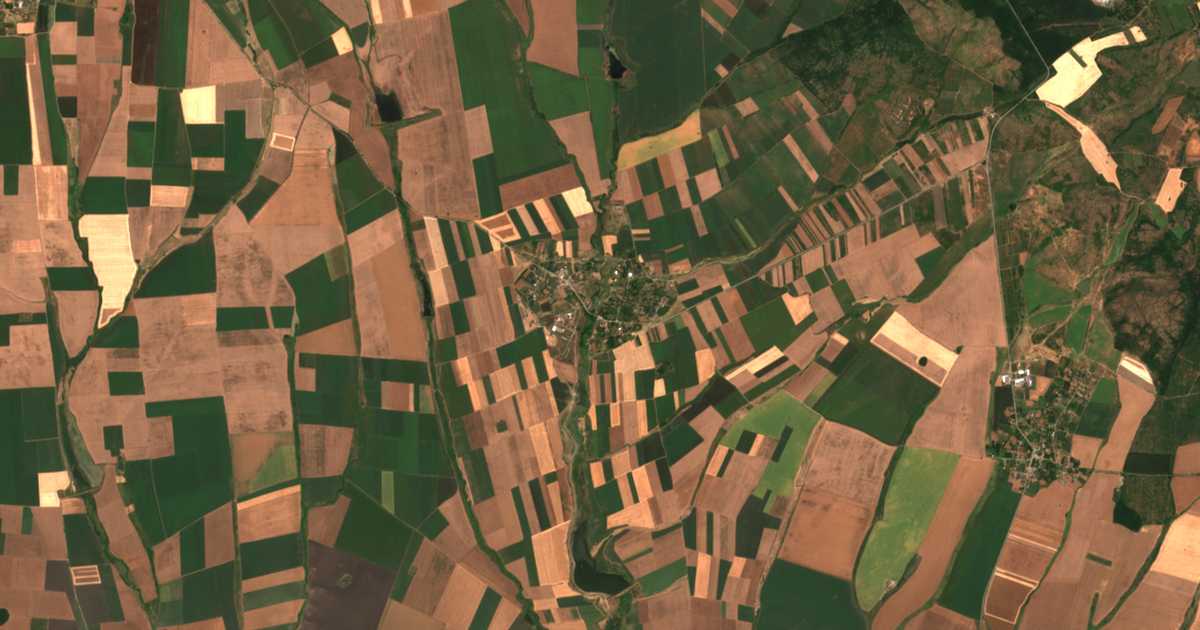 Carte satellite de Prohorovo