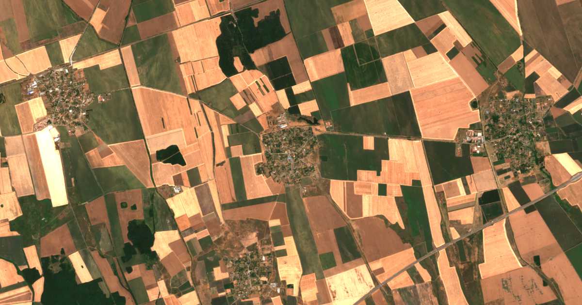 Carte satellite de Sabrano