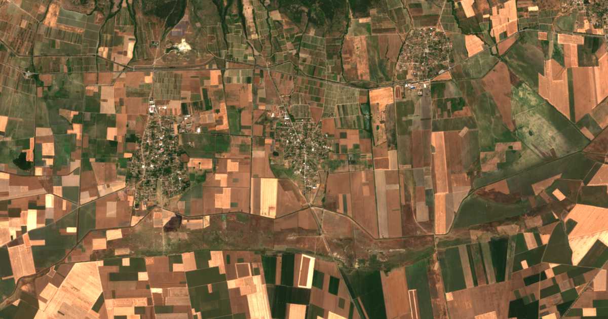 Carte satellite de Dragodanovo