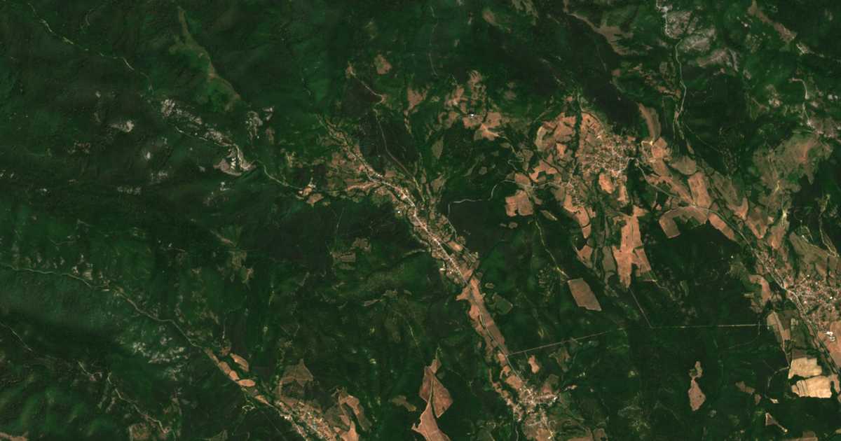 Carte satellite de Bjala Palanka