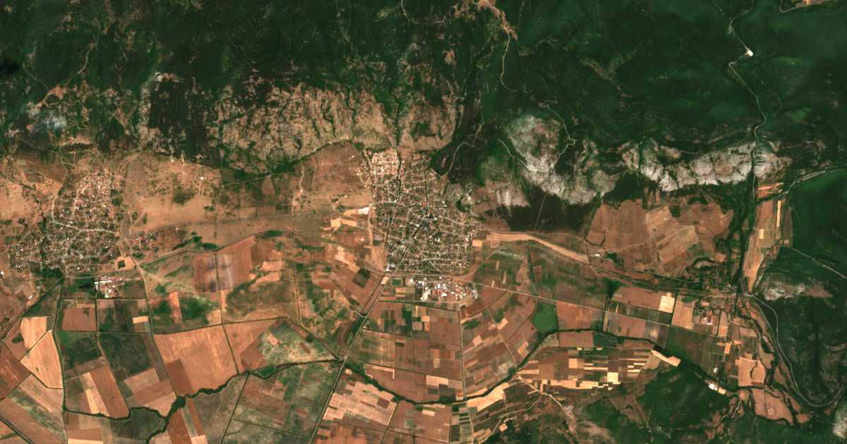 Carte satellite de Šivačevo
