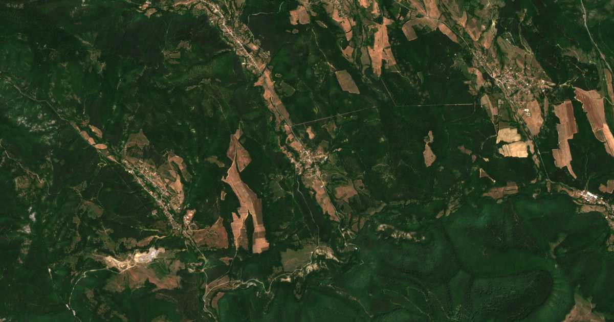 Carte satellite de Žǎlt Brjag