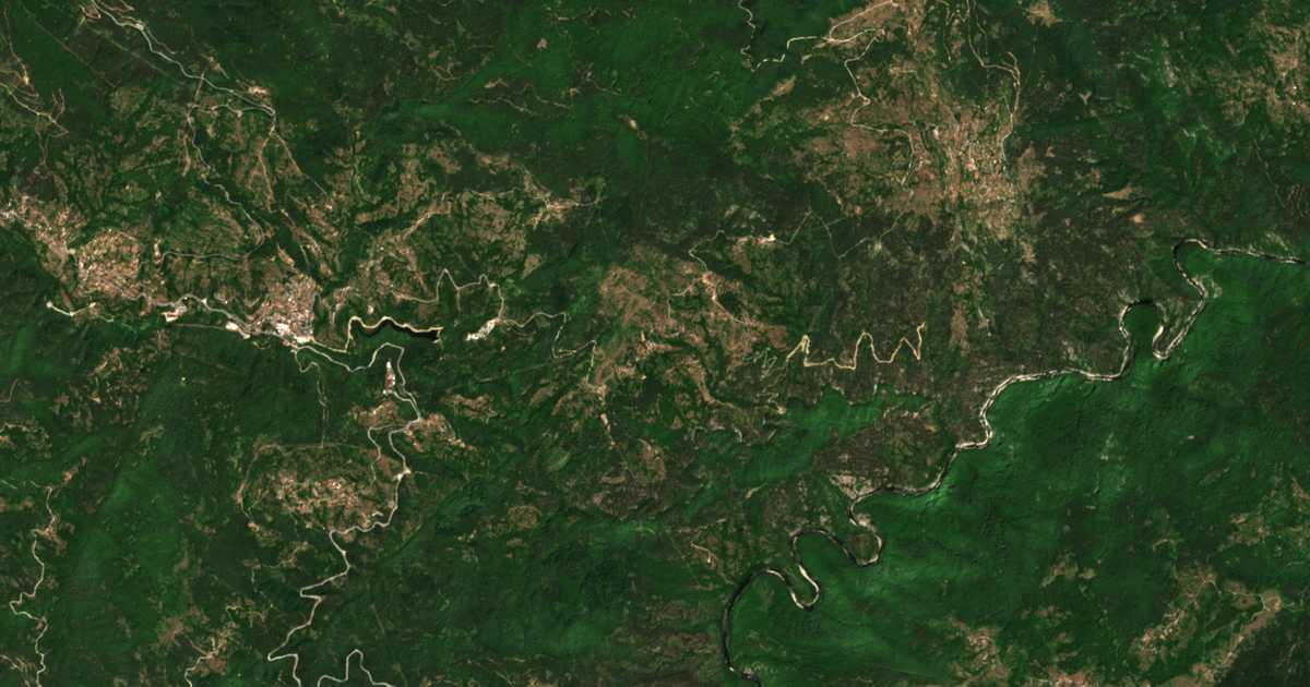 Carte satellite de Vishnevo