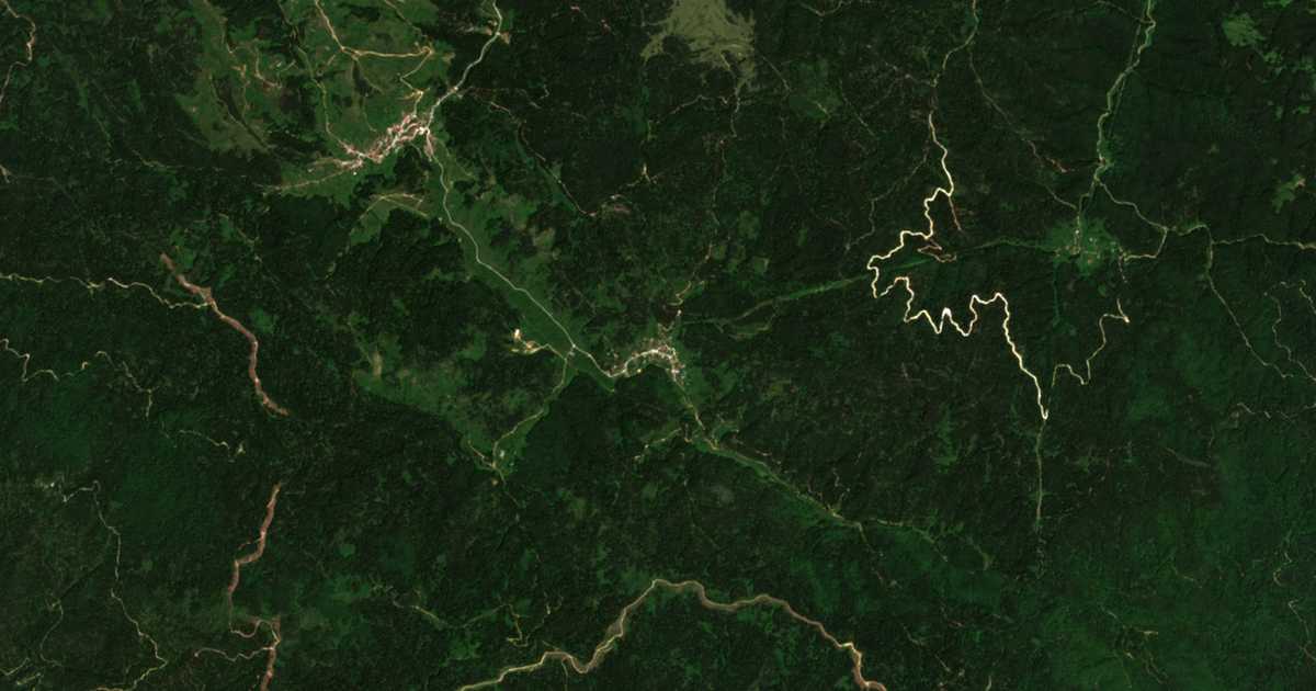 Carte satellite de Kozhari