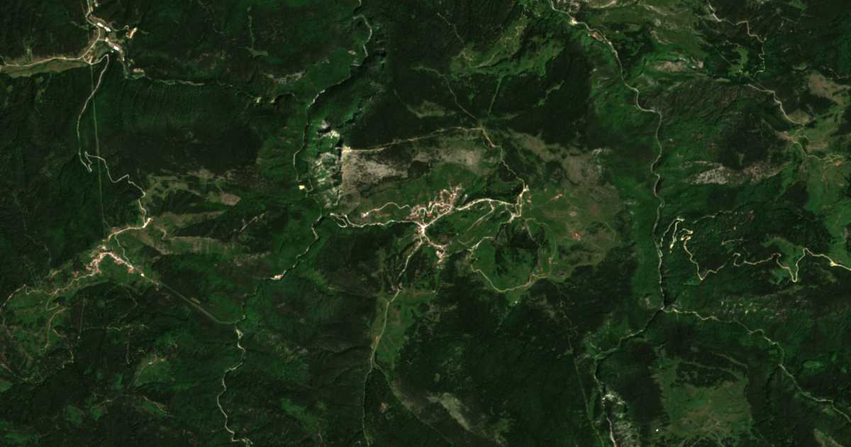 Carte satellite de Yagodina