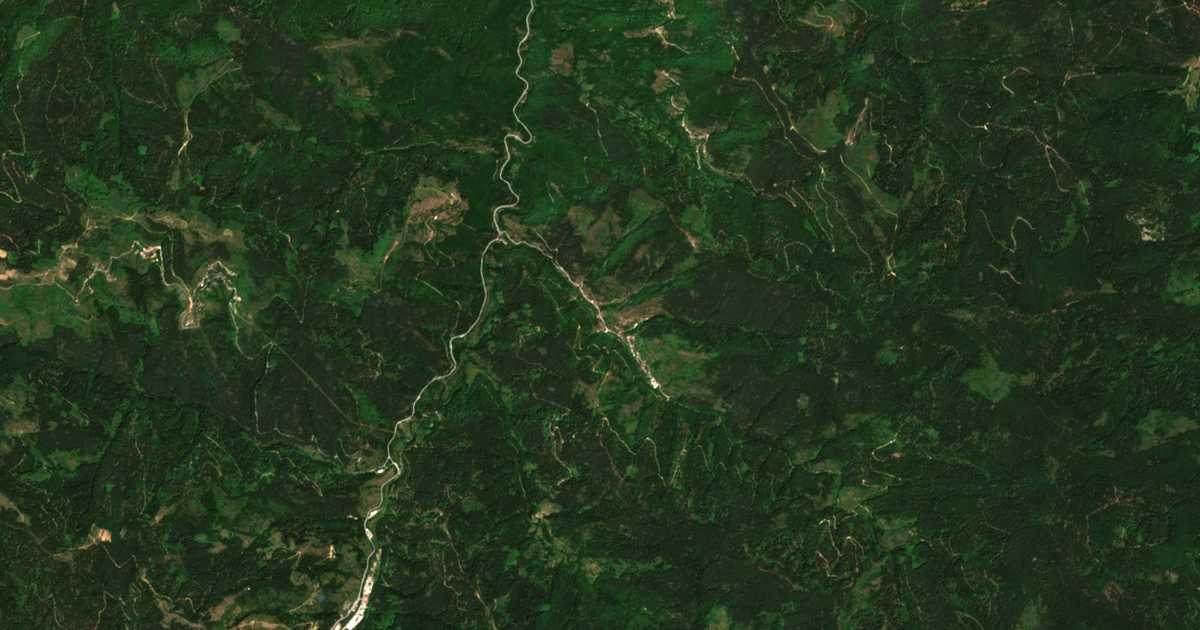 Carte satellite de Bogutevo