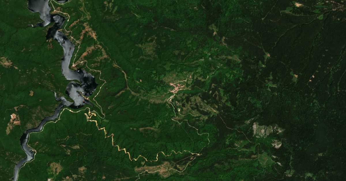 Carte satellite de Osikovo