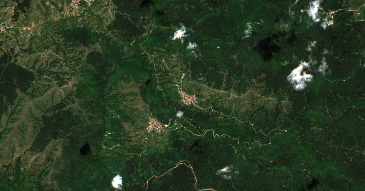 Carte satellite de Tsrancha