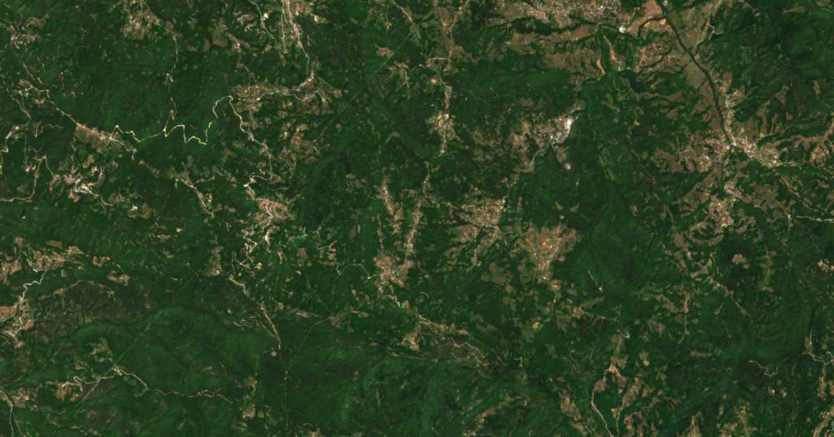 Carte satellite de Galishte