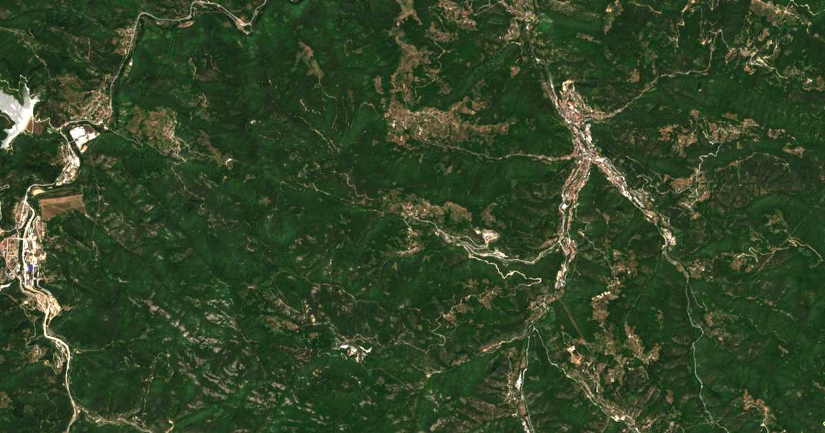 Carte satellite de Sharenska