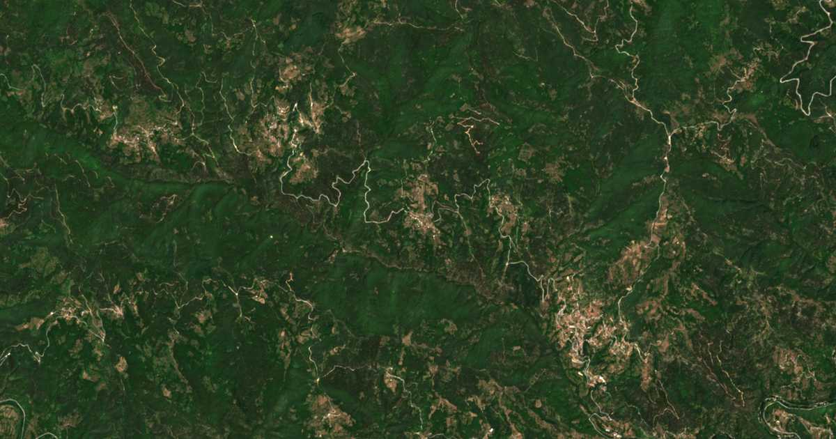 Carte satellite de Studena