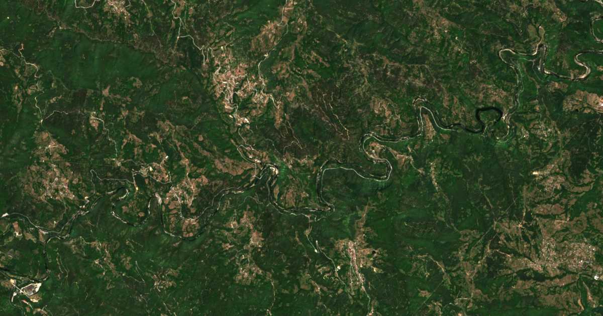 Carte satellite de Tsirka